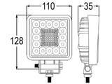 LED-werklamp 38W 3800 lumen