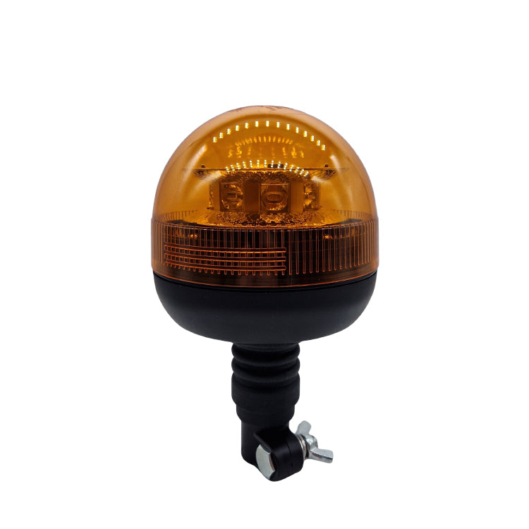 LED Rundumleuchte Orange 8 x 3W LEDs mit Flexihalterung